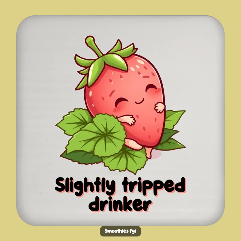 Funny Kawaii Strawberry Coaster - Protect & Delight!