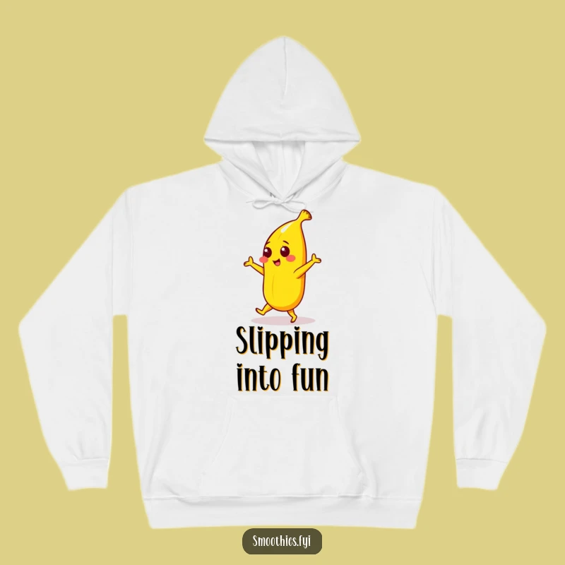 Funny Banana Dance Hoodie - Playful Character Sweatshirt for Comedic Comfort