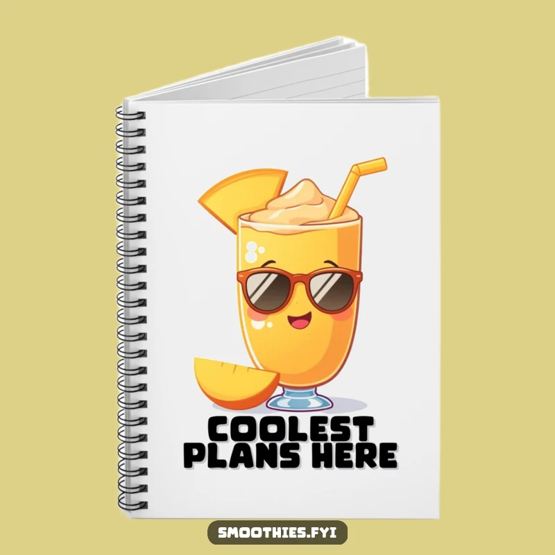 Funny Mango Smoothie Journal: Hilarious Cool Notes Book Gift