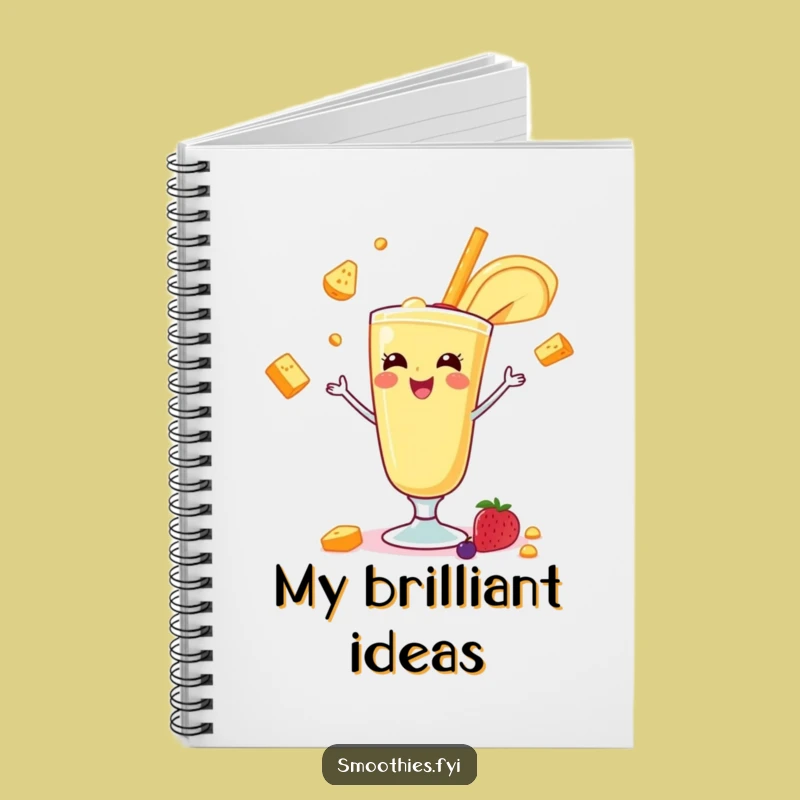 Funny Banana Juggling Journal: Hilarious Smoothie Lover's Note Book Gift