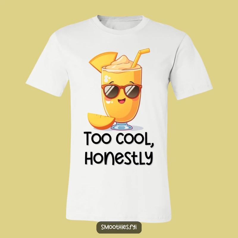 Funny Mango Smoothie Shades Tee: Cool Vibes T-Shirt Gift